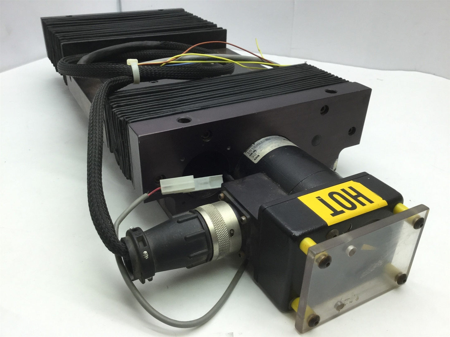 Used Aerotech ATS02005-U-40P Linear Stage Ball Screw Actuator, 65mm Travel w/Motor