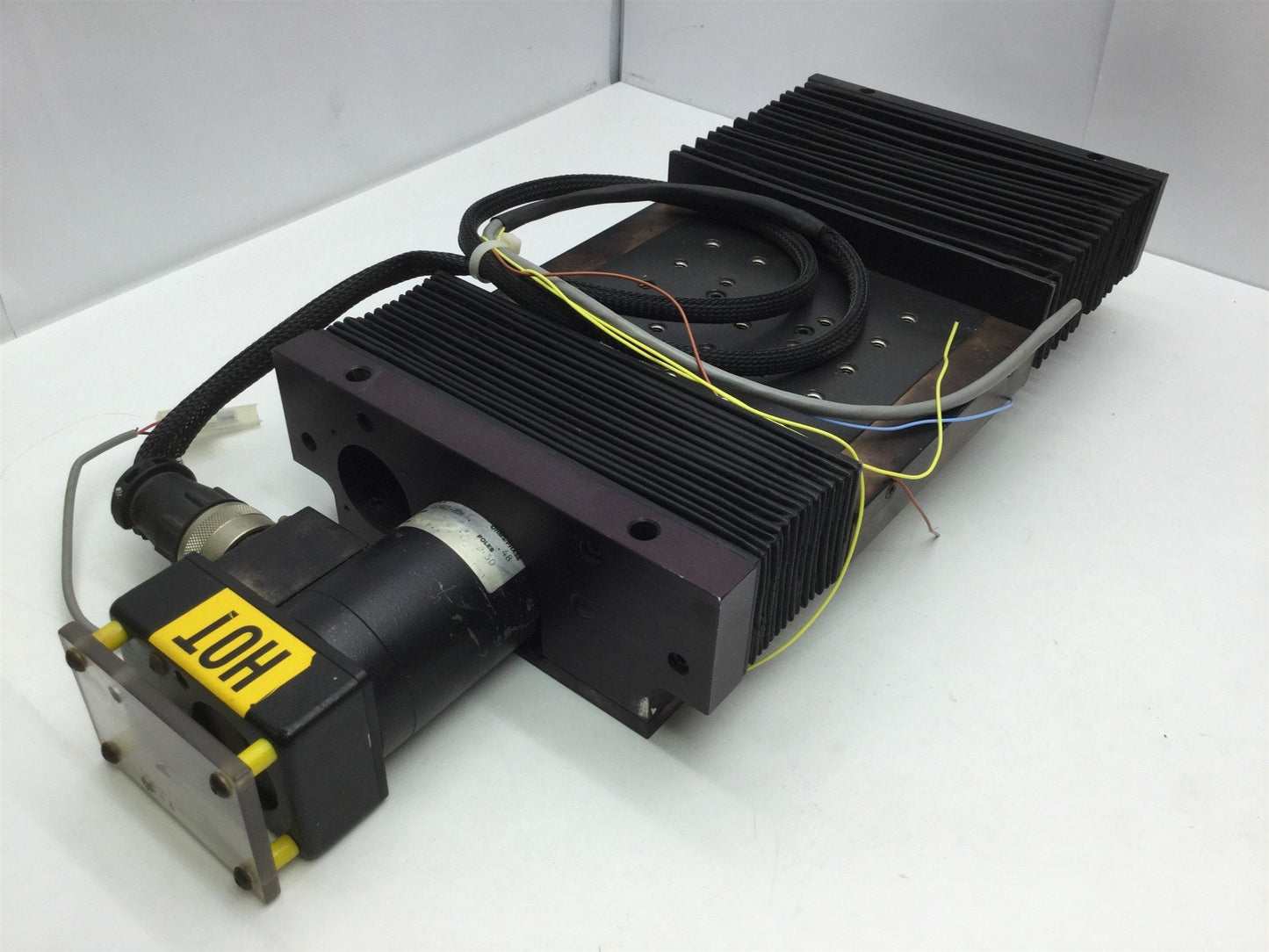 Used Aerotech ATS02005-U-40P Linear Stage Ball Screw Actuator, 65mm Travel w/Motor