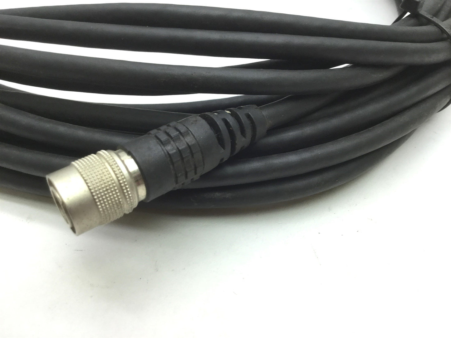 Used Camera Cable 12-Pin Hirose Round QD Male to Female 50' Long for Sony XC-Series