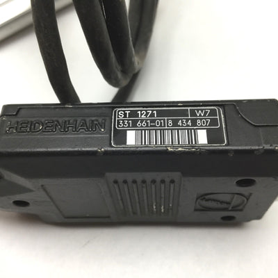Used Heidenhain ST-1271 Length Gauge, Range: 12mm, Signal Period: 2µm, 15-Pin D-Sub