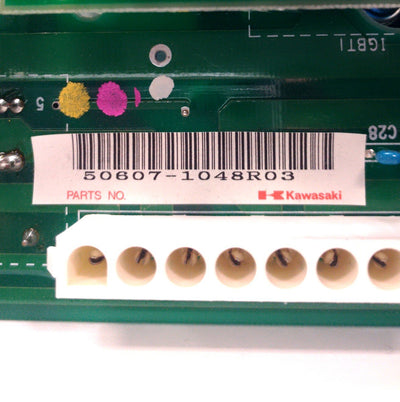 Used Kawasaki 50607-1048R03 AD Controller Servo Motor Drive, For A50F, JS005
