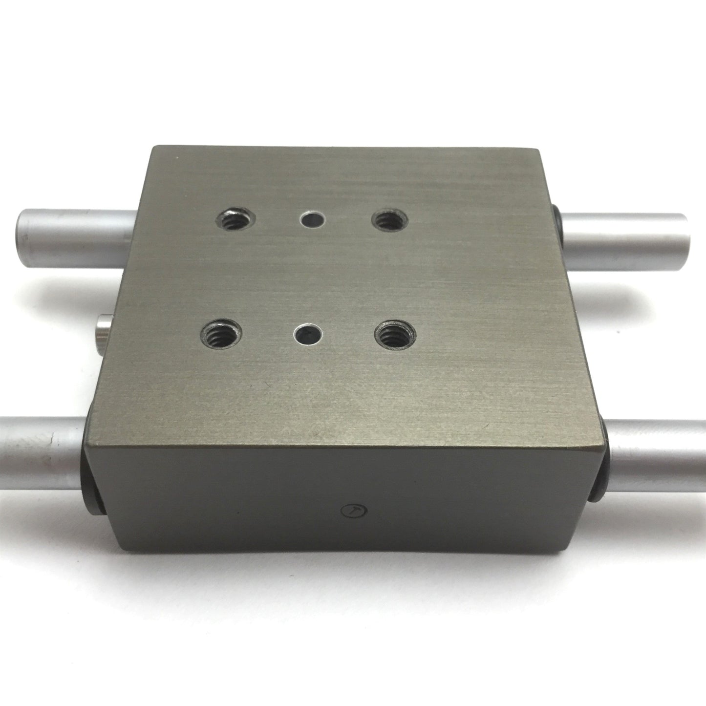 For parts or not working PHD SA032X1-Q Pneumatic Guided Cylinder, Stroke: 1", *Missing Actuator Bar*