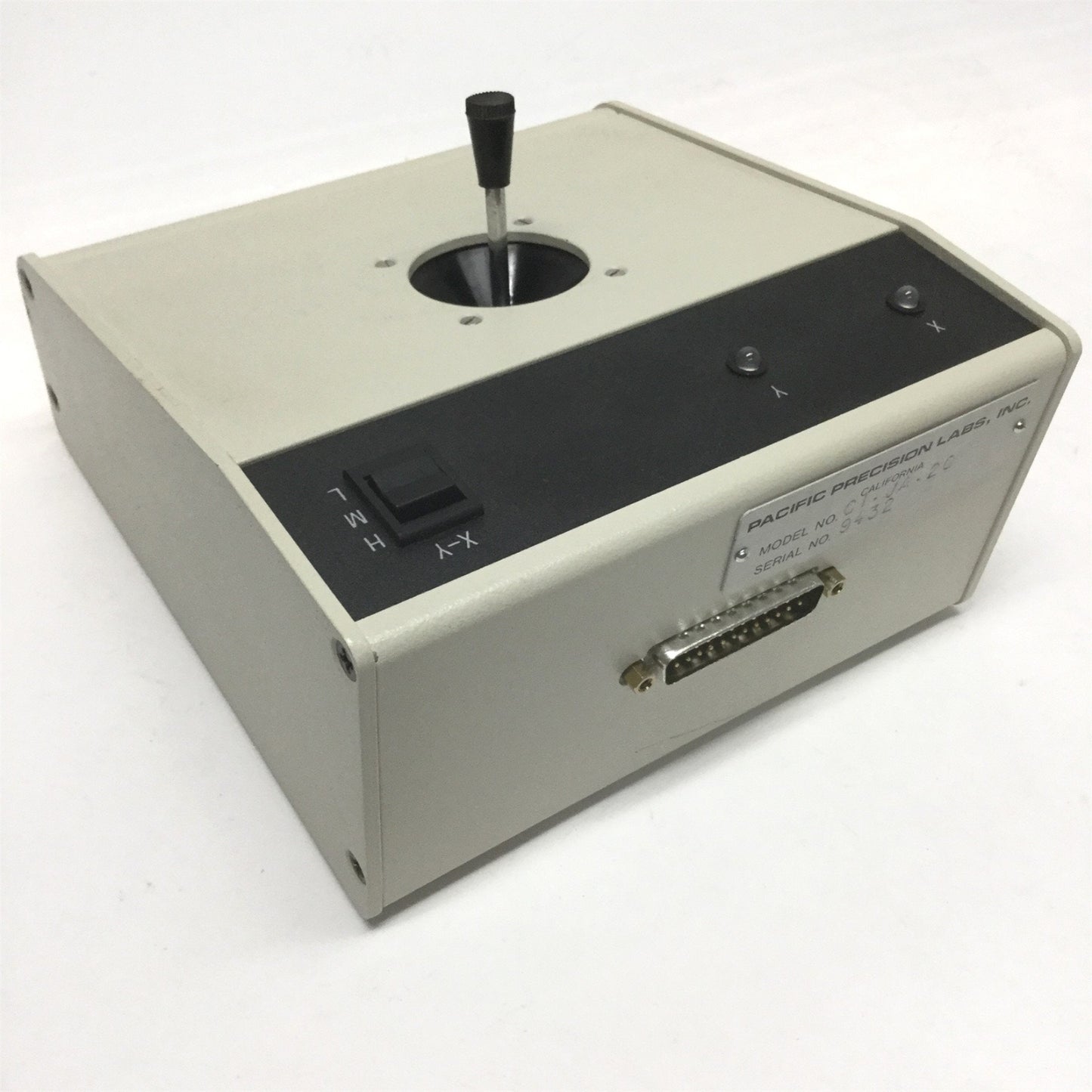 Used Pacific Precision Labs CI.JA.20 Joystick X-Y, 2-Axis Controller, Variable Speed
