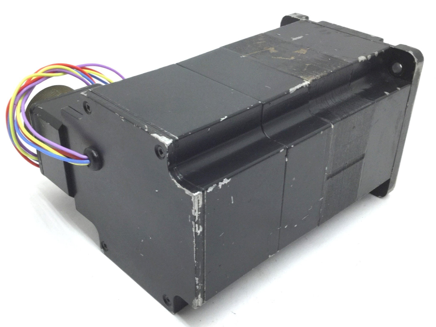 Used QMC 3571-MT3455 Brushless Servo Motor, Torque Cont: 17 LB-In, 10.5A Shaft: 1/2"