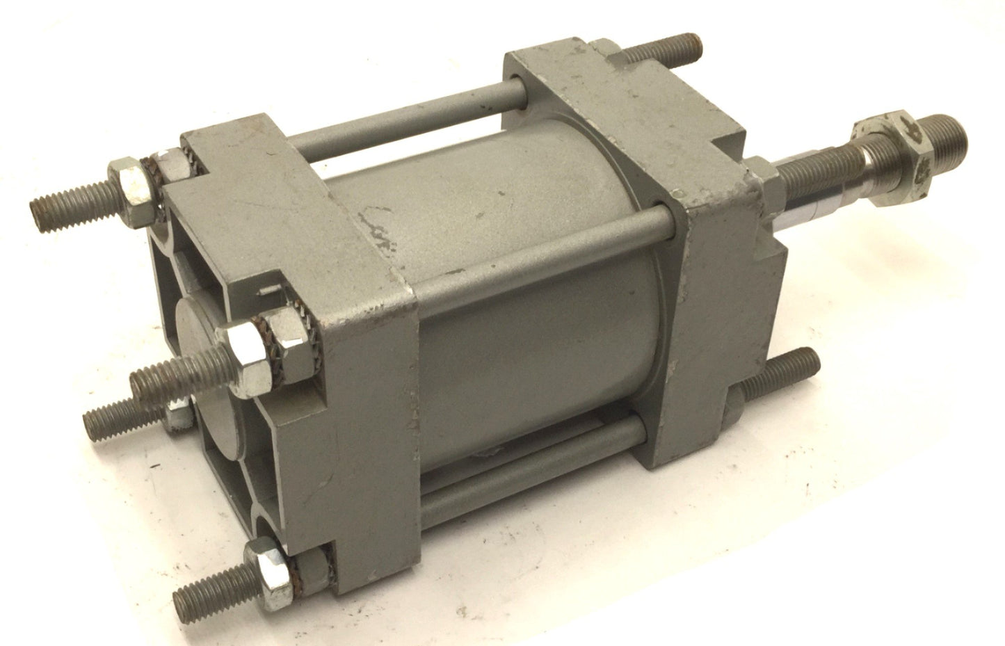 Used PneuMax 1300.80.025.01 Pneumatic Cylinder Bore: 80mm, Stroke: 25mm, Max: 12 Bar