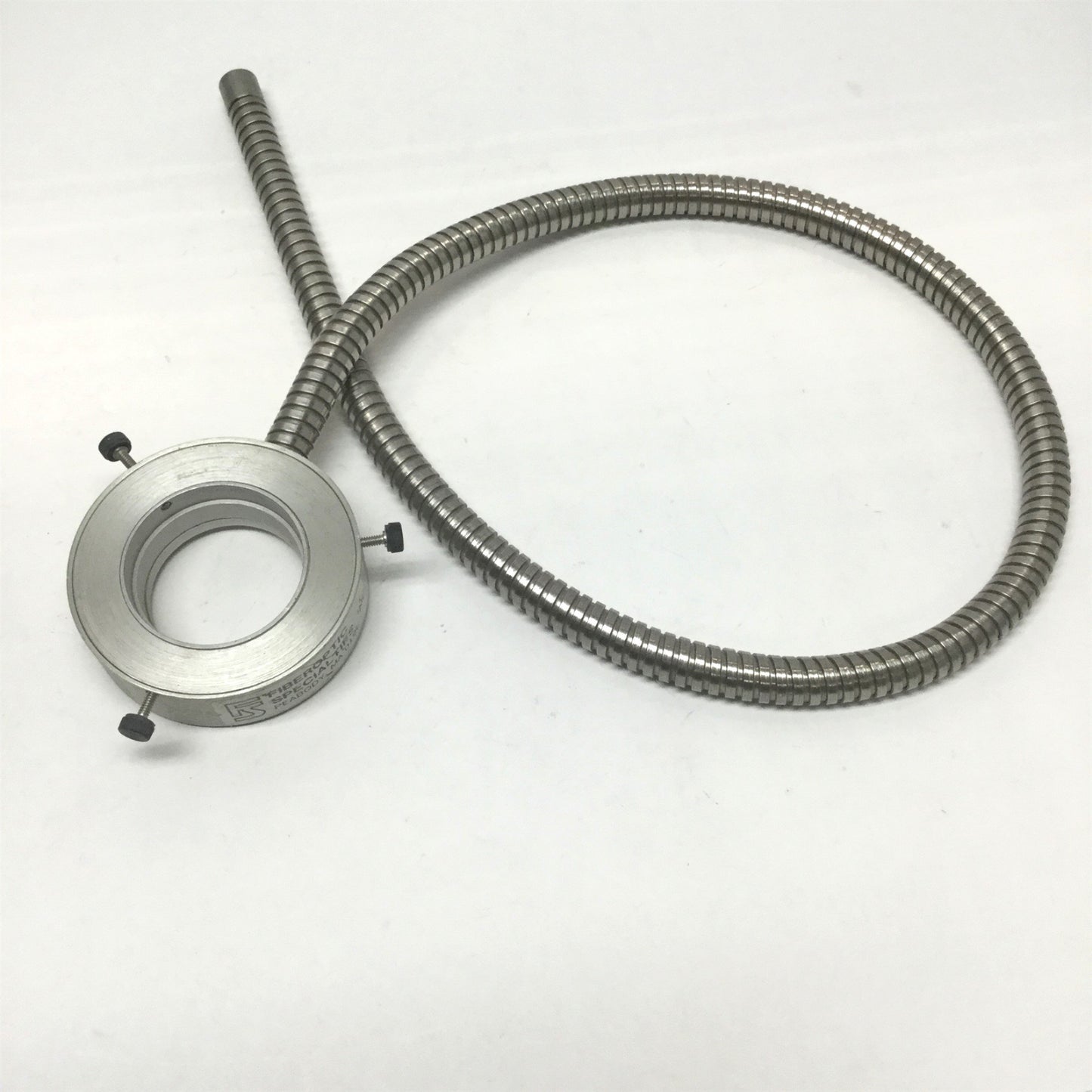 Used Fiberoptic Specialties Fiber Optic Ring Light Guide, 5/8" Input, 2" ID, 36" Long
