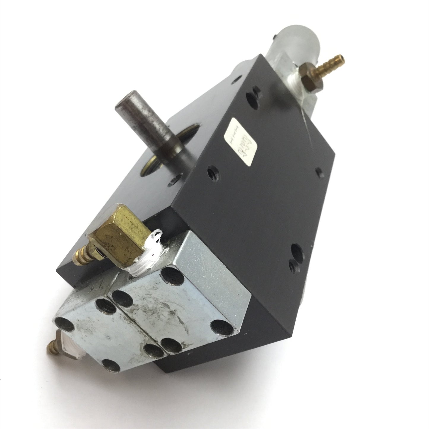 Used Phd 0183752-1-01 Pneumatic Rotary Actuator, 180ø Rotation, Shaft: 3/8", 1/8" NPT