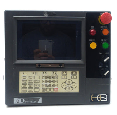 Used Kawasaki AD Controller Operator Panel w/Cable For A50F/JS-5 *Scratched Screen*