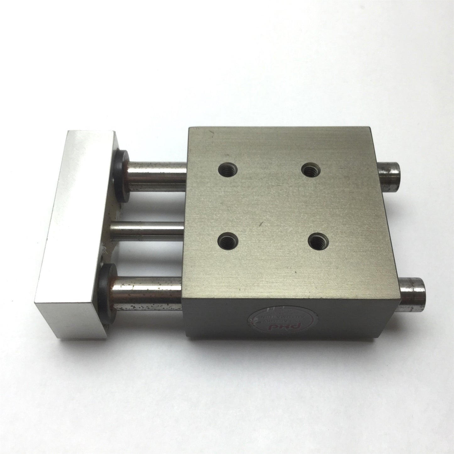 Used Phd SA043X1 Pneumatic Slide Cylinder, Stroke 1", Bore 0.75", Ports 1/8" NPT