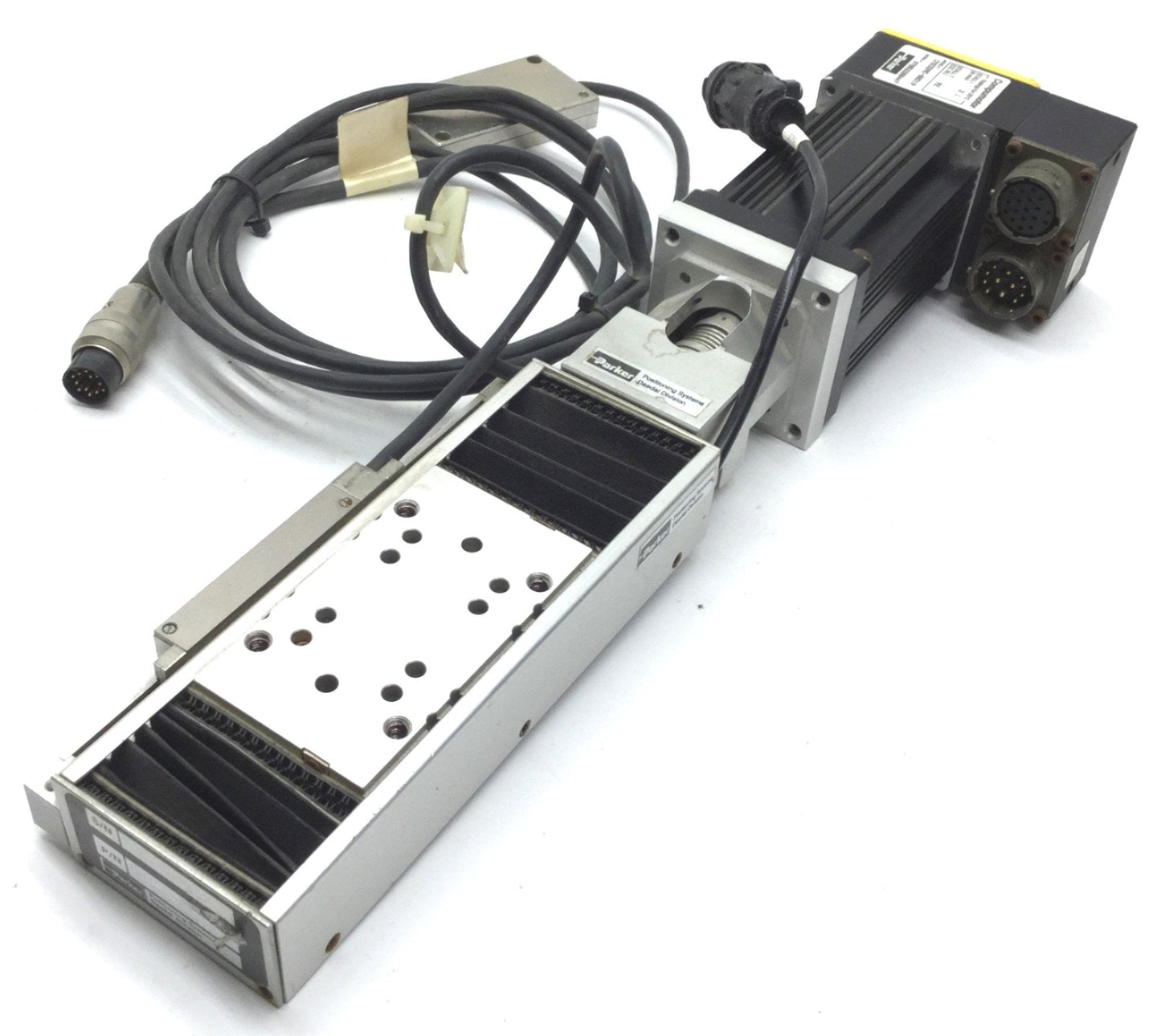 Used Parker CM232AE-00219 Motor, Linear Actuator & RSF Elektronik MSA001-7 Encoder