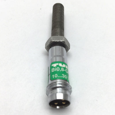Used Turck Bi0.8-G05-AN6X-V1331 Proximity Sensor, Range: 0.8mm, 10-30VDC, NPN Output