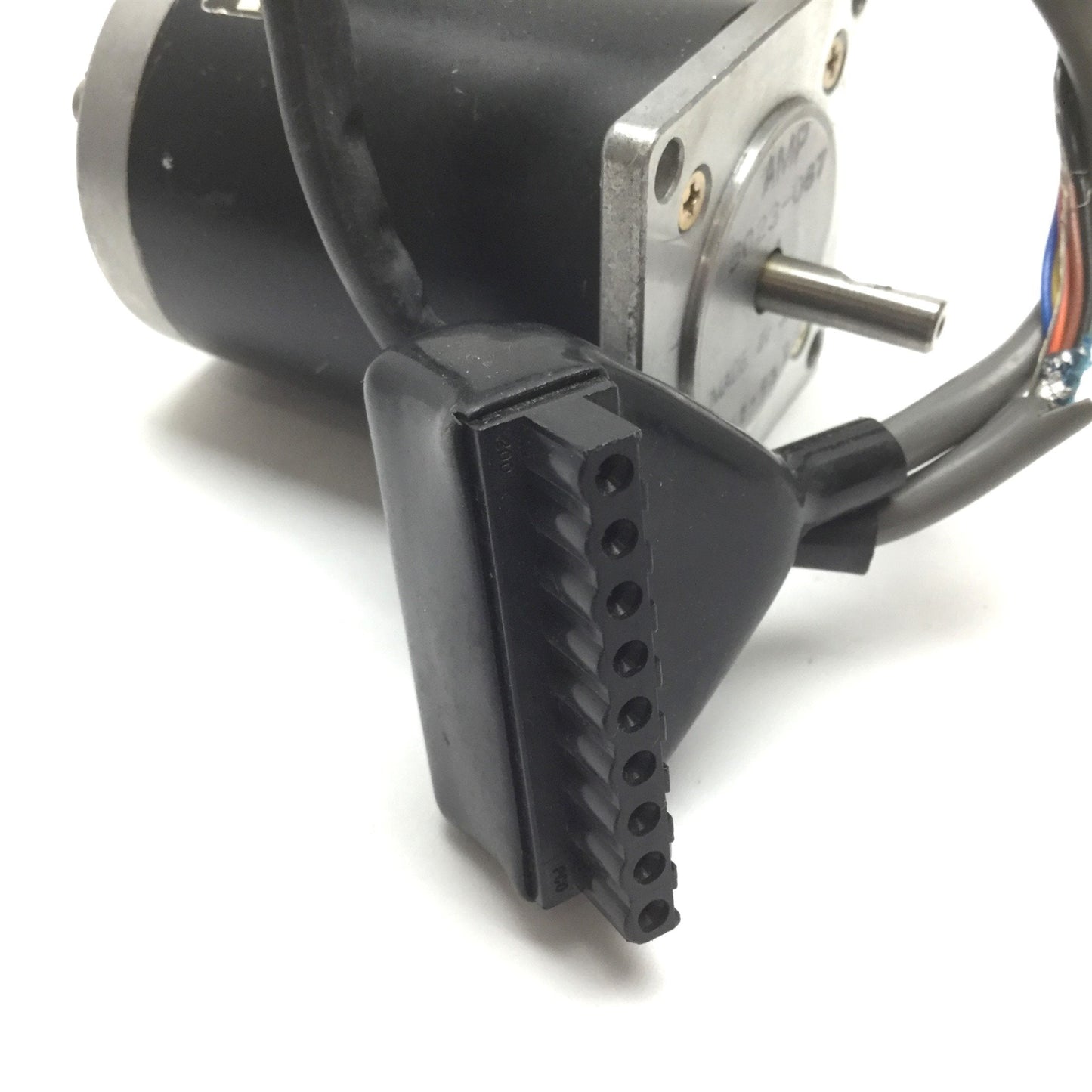 Used Parker PK2-57-83 Compumotor Stepper Motor, 1/4" Dual Shaft, NEMA 23 Mounting