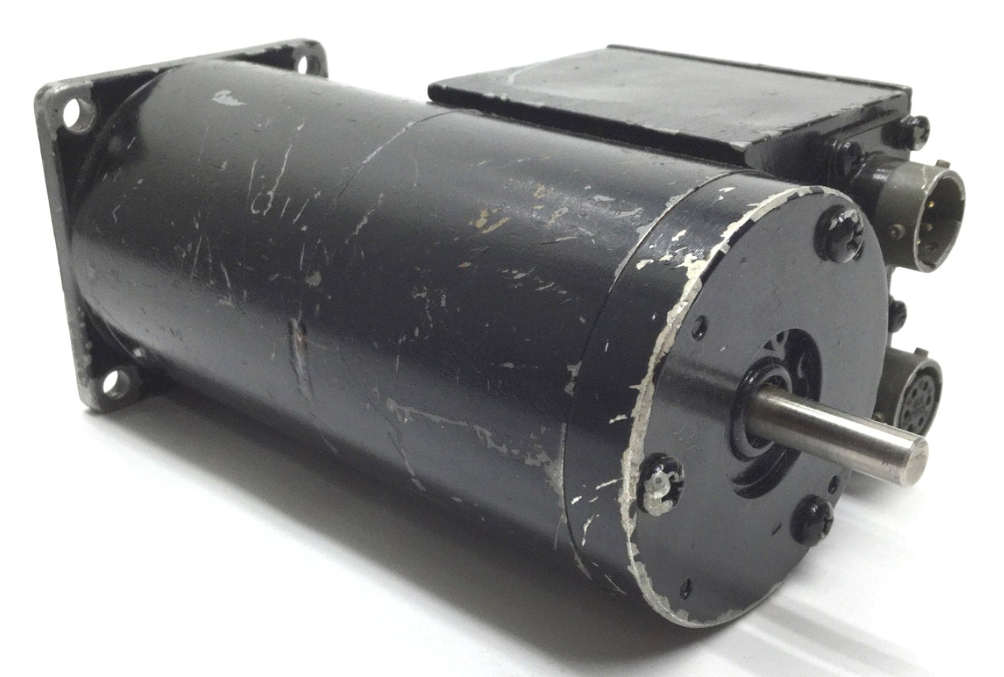 Used Parker CPLX57-120 Compumotor Dual-Shaft Stepper Motor, NEMA 23, 0.25" Shaft