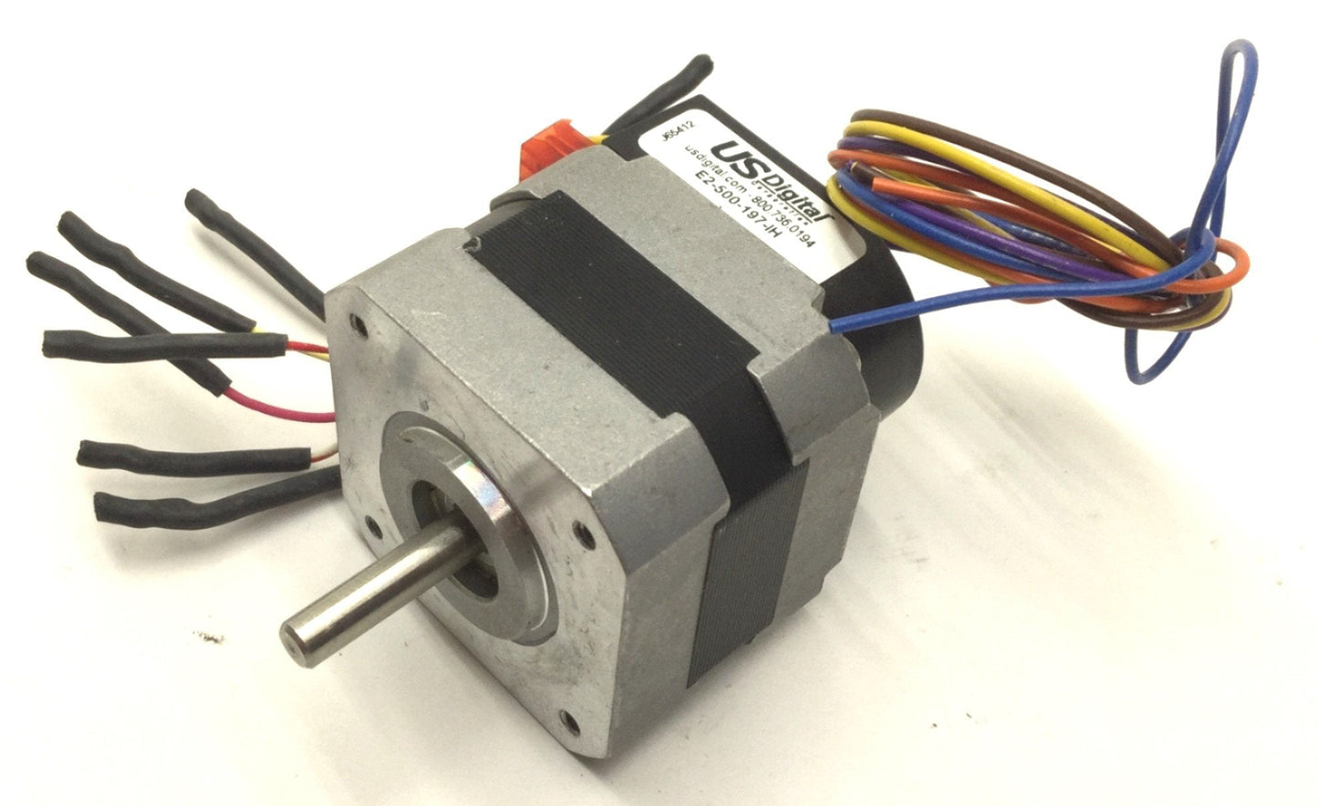 Used Applied Motion Products HT17-155 Step Motor, w/Optical Encoder E2-500-197-IH