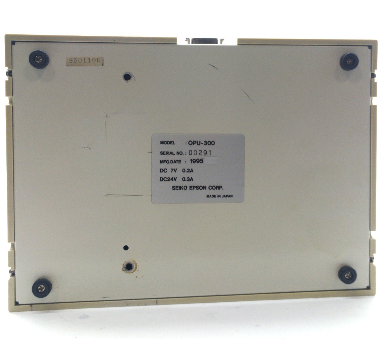 Used EPSON OPU-300 Robot Operator Panel, for SRC-300, SRC-310A, & SRC-320 w/Cable