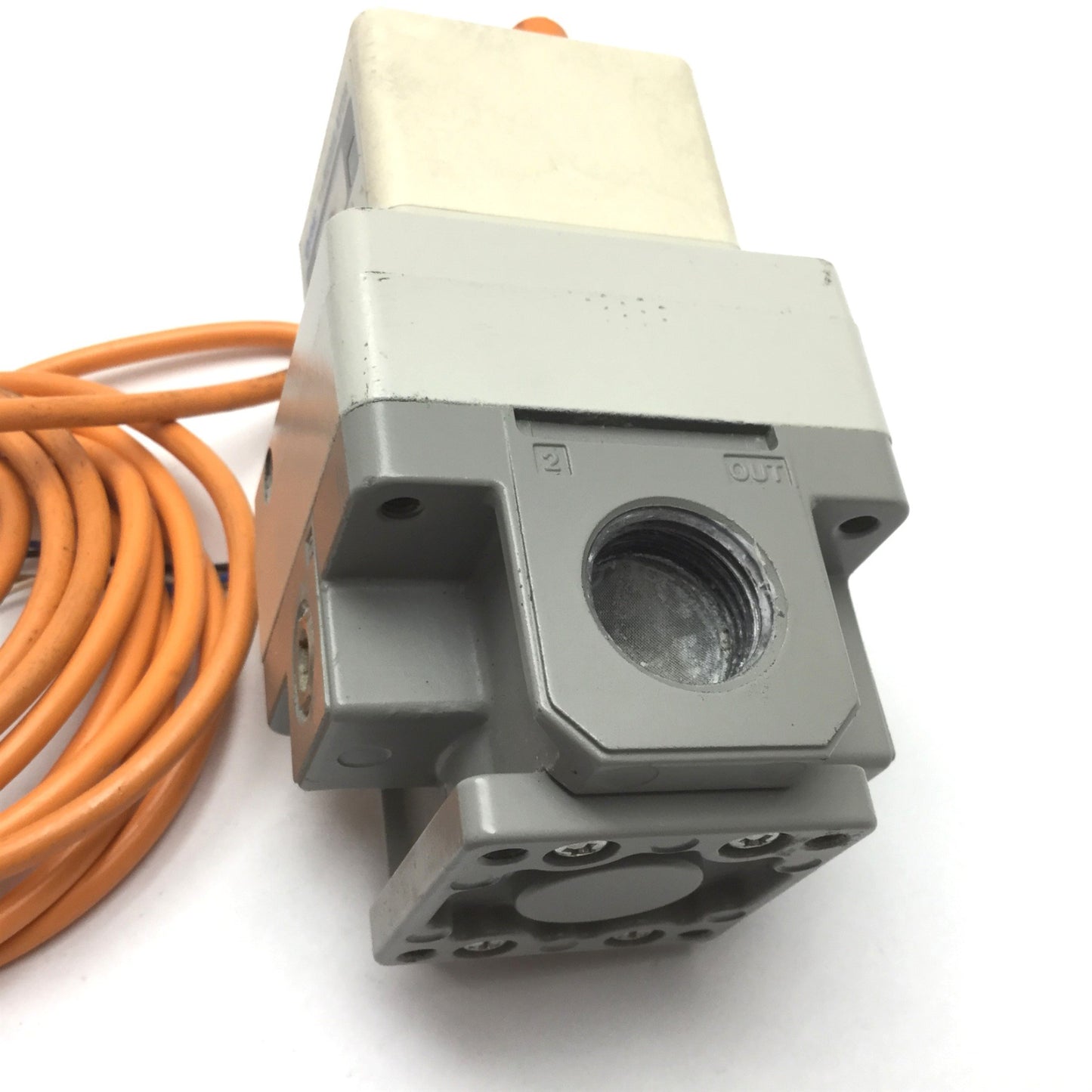 Used SMC ITV3050-03F4BN2-Q Electro-Pneumatic Regulator, Range: 0.05-9kgf/cm², 4-20mA