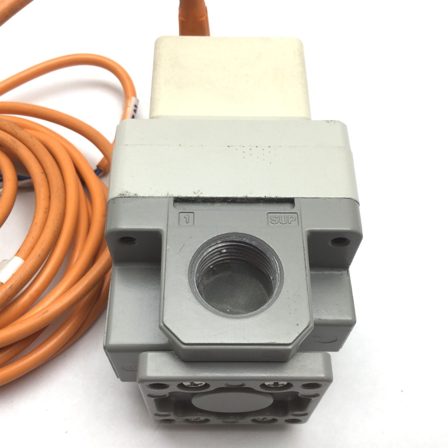 Used SMC ITV3050-03F4BN2-Q Electro-Pneumatic Regulator, Range: 0.05-9kgf/cm², 4-20mA
