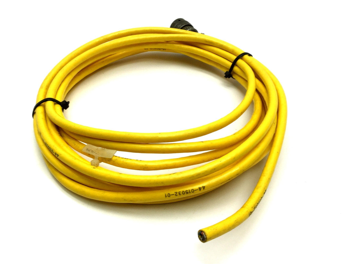 Used Parker 71-015018 Motor Feedback Cable, MS Round 18-Pin, 20' Long