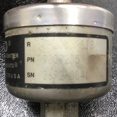 Used Data Instruments 9307205 XPRO Pressure Transmitter Sensor, 1/8" NPT, 4-20mA