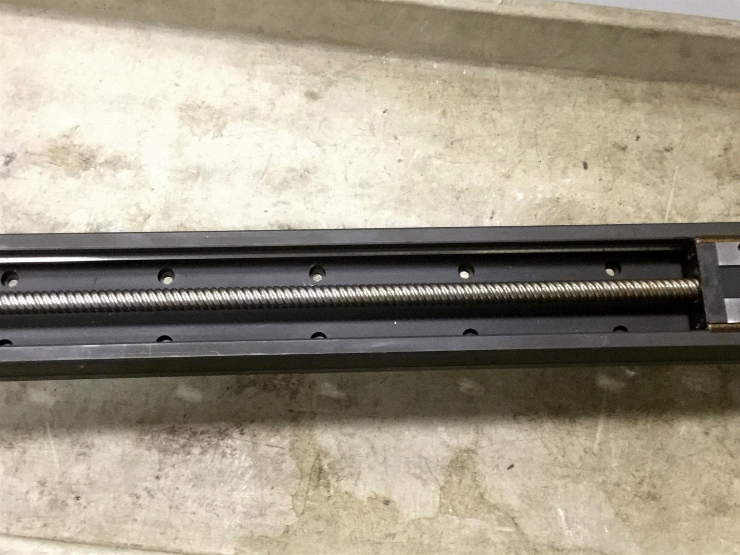 Used THK KR4620A-0790 LM Guide Linear Actuator, 790mm Stroke, 20mm Ball Screw Lead