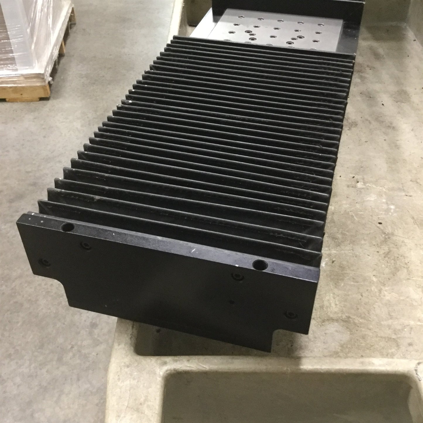 Used Aerotech ATS Accudex Ball Screw Linear Actuator 425mm Travel, 6" x 6" Stage