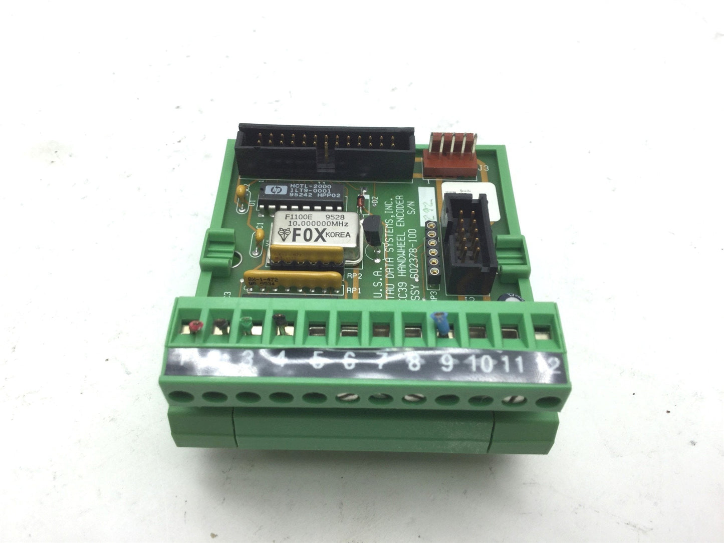Used Delta Tau 602378-100 Handheld Encoder Board, 26-Pin Header, ACC39 PMAC