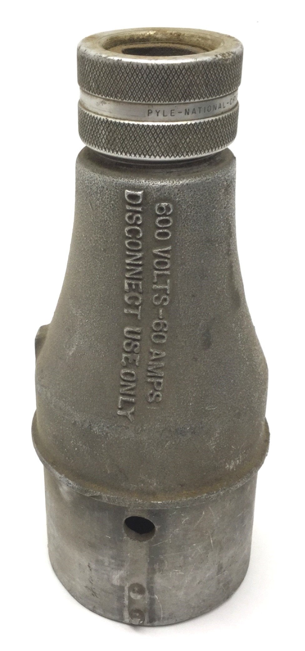 Used Pyle-National SP-6035-XX 3-Pole Male Plug, 600V, 60A, Disconnect Use Only