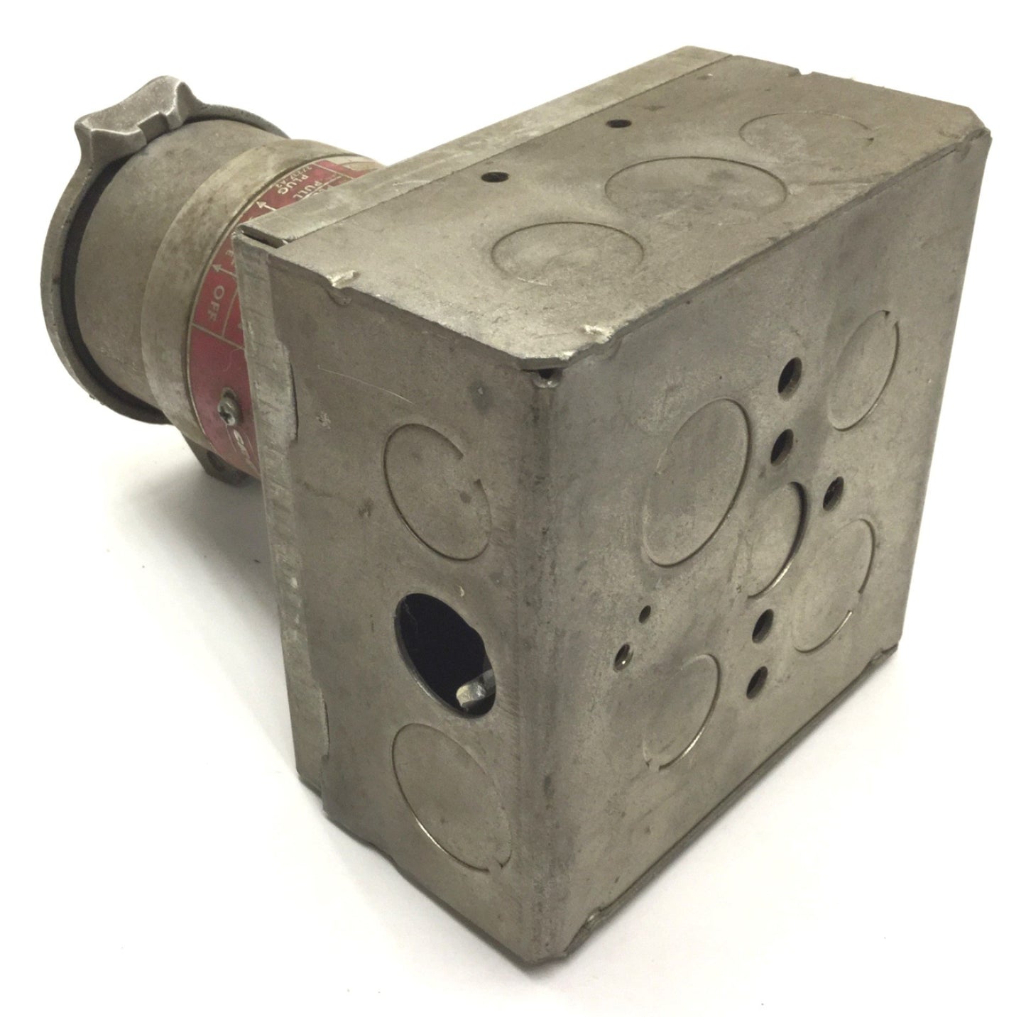 Used Crouse Hinds OEH 613 Model M-4 Delayed Action Receptacle, 230/460VAC, 3HP, 30A