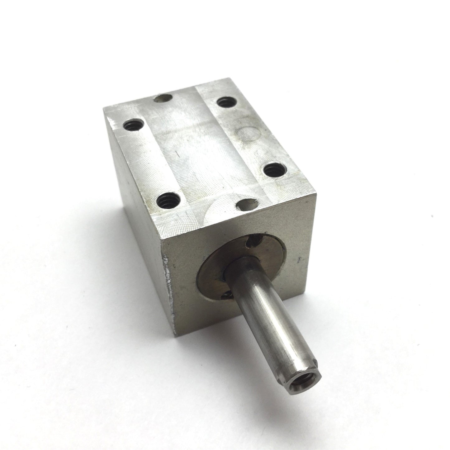 Used Compact BD34X1 Pneumatic Cylinder, Bore: 0.75", Stroke: 1", Ports: 10-32