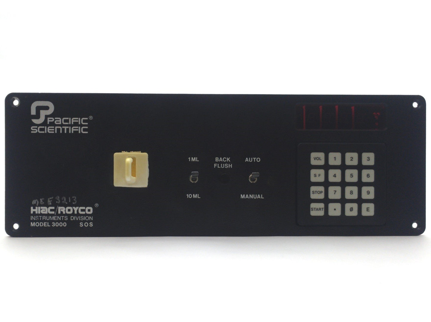 Used HIAC/ROYCO 530-0014 Liquid Particle Counter S.O.S Display Board for Model 3000