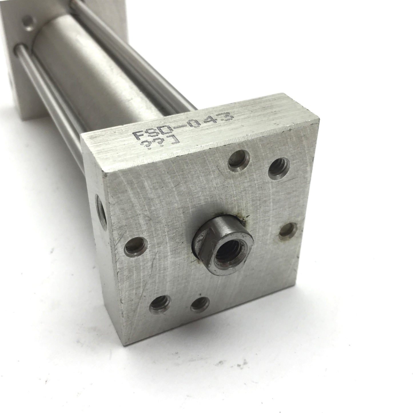 Used Bimba FSD-043 Flat-1 Pneumatic Cylinder, Bore: 3/4", Stroke: 3", End Capped