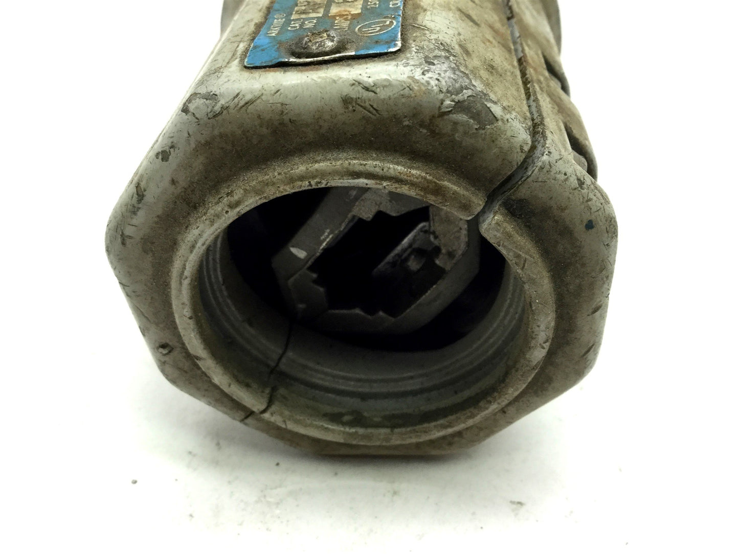 Used Arktite APJ-6485-M72 Haz Loc Male Plug, 60A 250 VDC 600 VAC 3-Wire 4-Pole