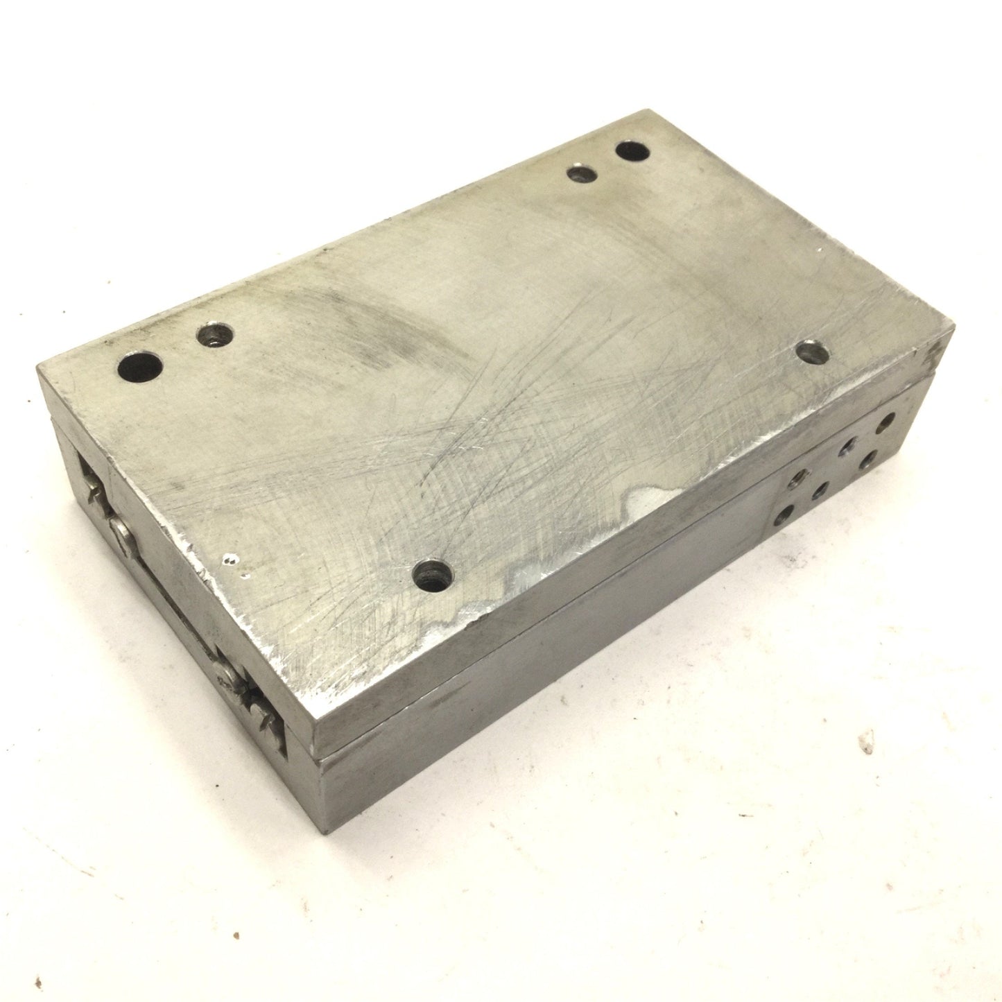 Used Alm 5" x 3" Stage, Travel: 2.5", On 2 x RS118-05 Cross-Roller Linear Rail