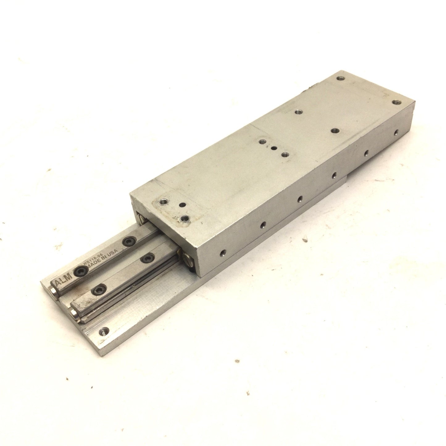 Used Alm 6x2 Ball Bearing Slide Stage Travel: 4", W: 2", L: 6" Max: 464LBS