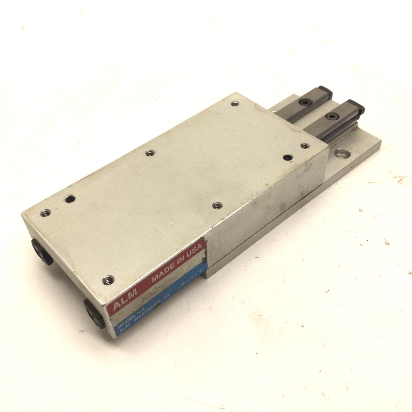 Used Alm XA2-4-3B Ball Bearing Slide Stage, Travel: 3", W: 2", L: 4" Max: 348LBS
