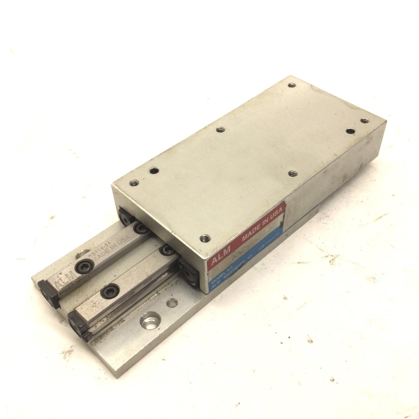 Used Alm XA2-4-3B Ball Bearing Slide Stage, Travel: 3", W: 2", L: 4" Max: 348LBS