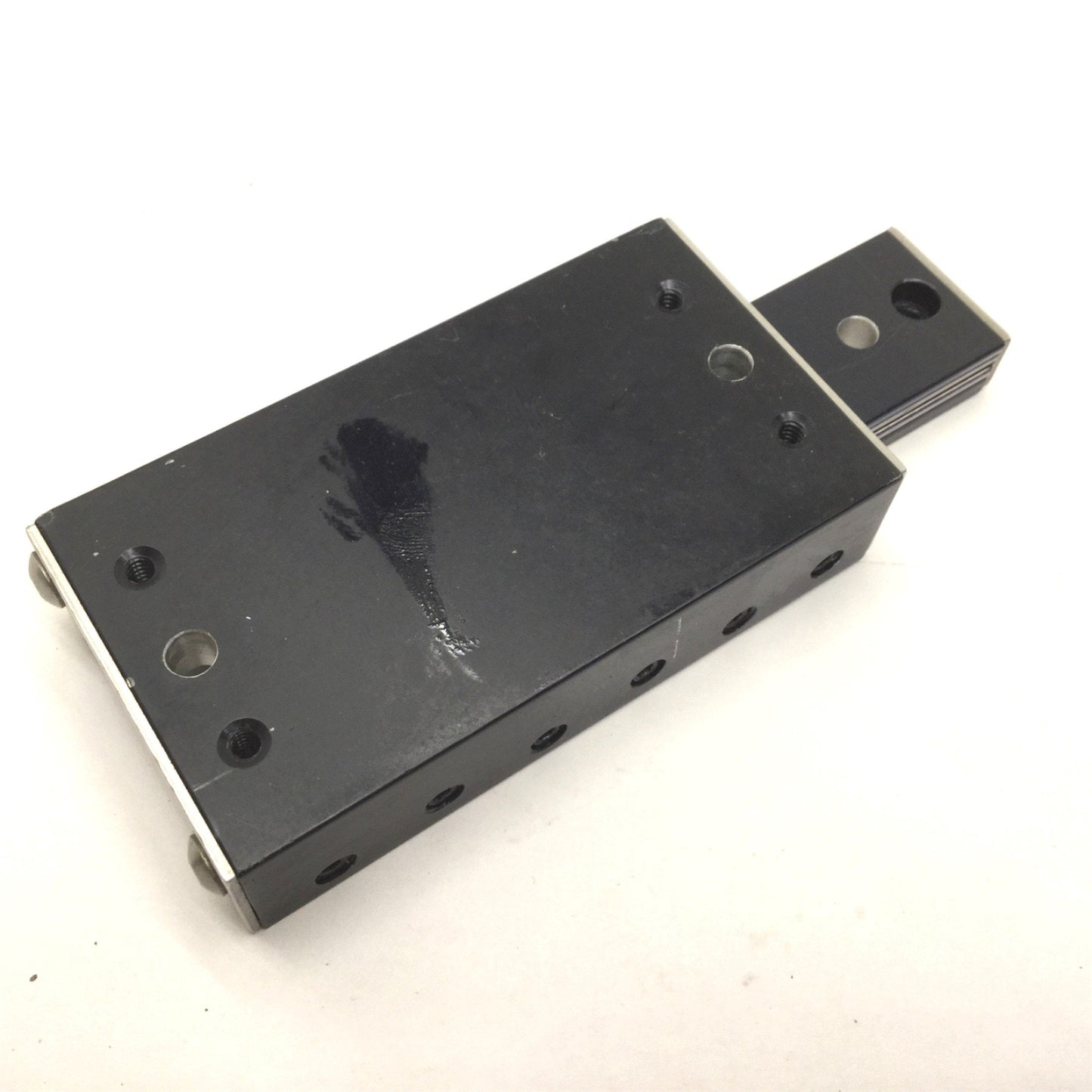 Used Ball Bearing Slide Stage Travel: 2-1/4", Width: 1-3/4", Length: 3-1/4"