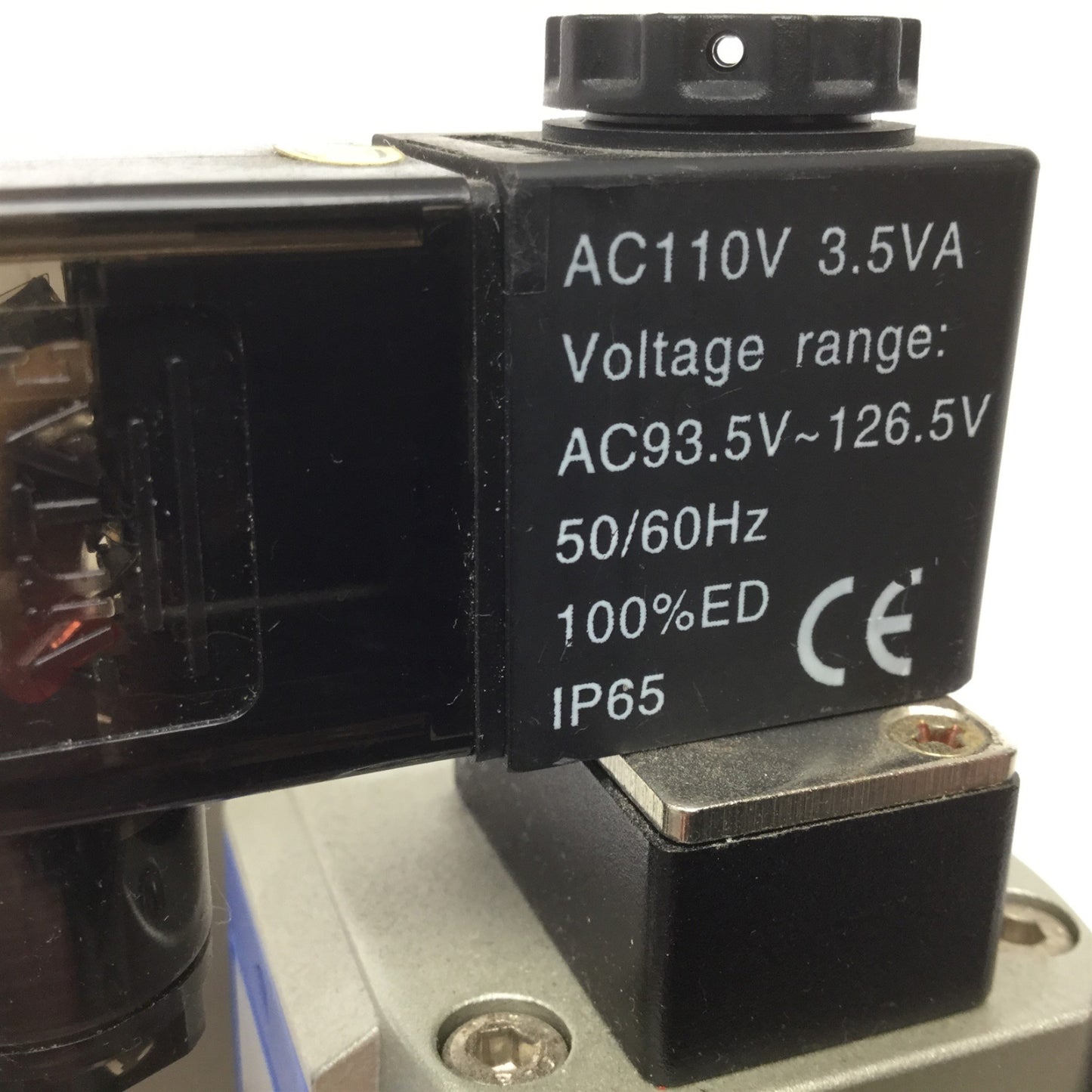 Used Bimba MGR300-08 Regulator with MGV300-08 Soft-Start Dump Valve, 1/4" NPT, 110VAC