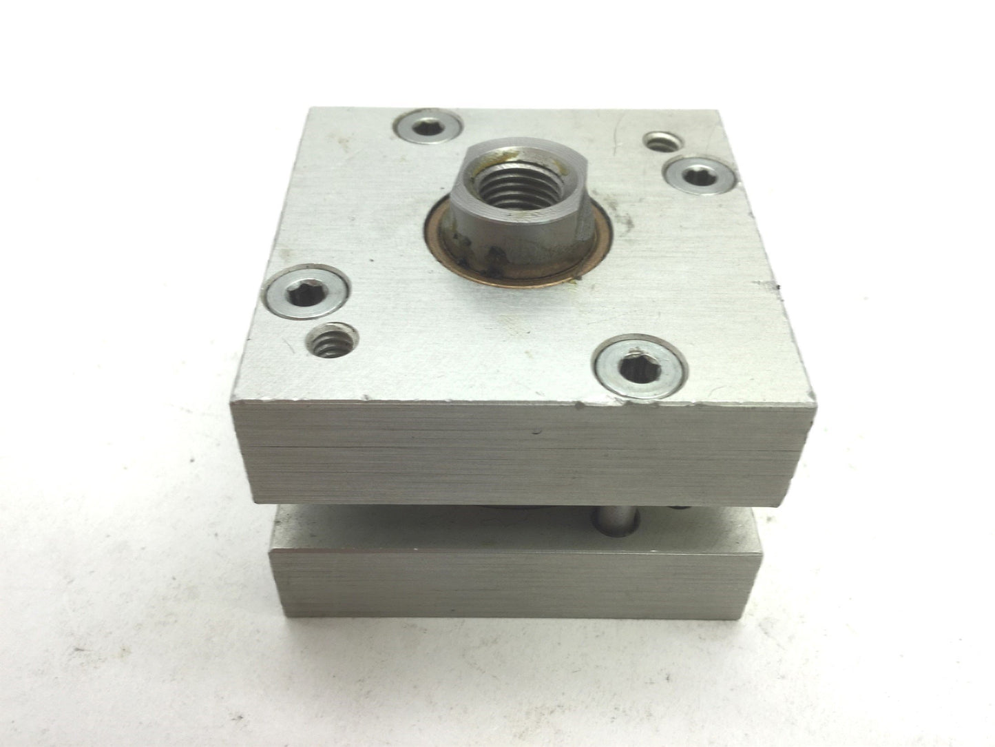 Used Bimba FS-170.125 Flat-1 Pneumatic Cylinder Bore: 1-1/2" Stroke: 0.125" 150 Psi