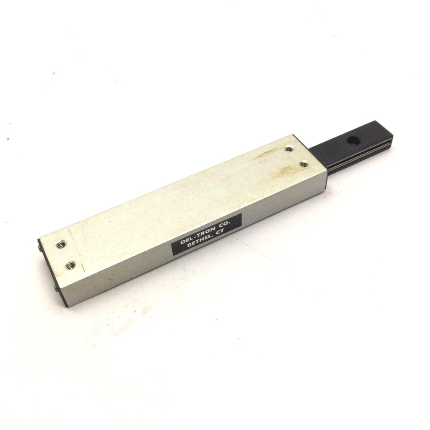 Used Del-Tron NA-4 Ball Bearing Slide 75mm Travel, 116mm Length, 27mm Width