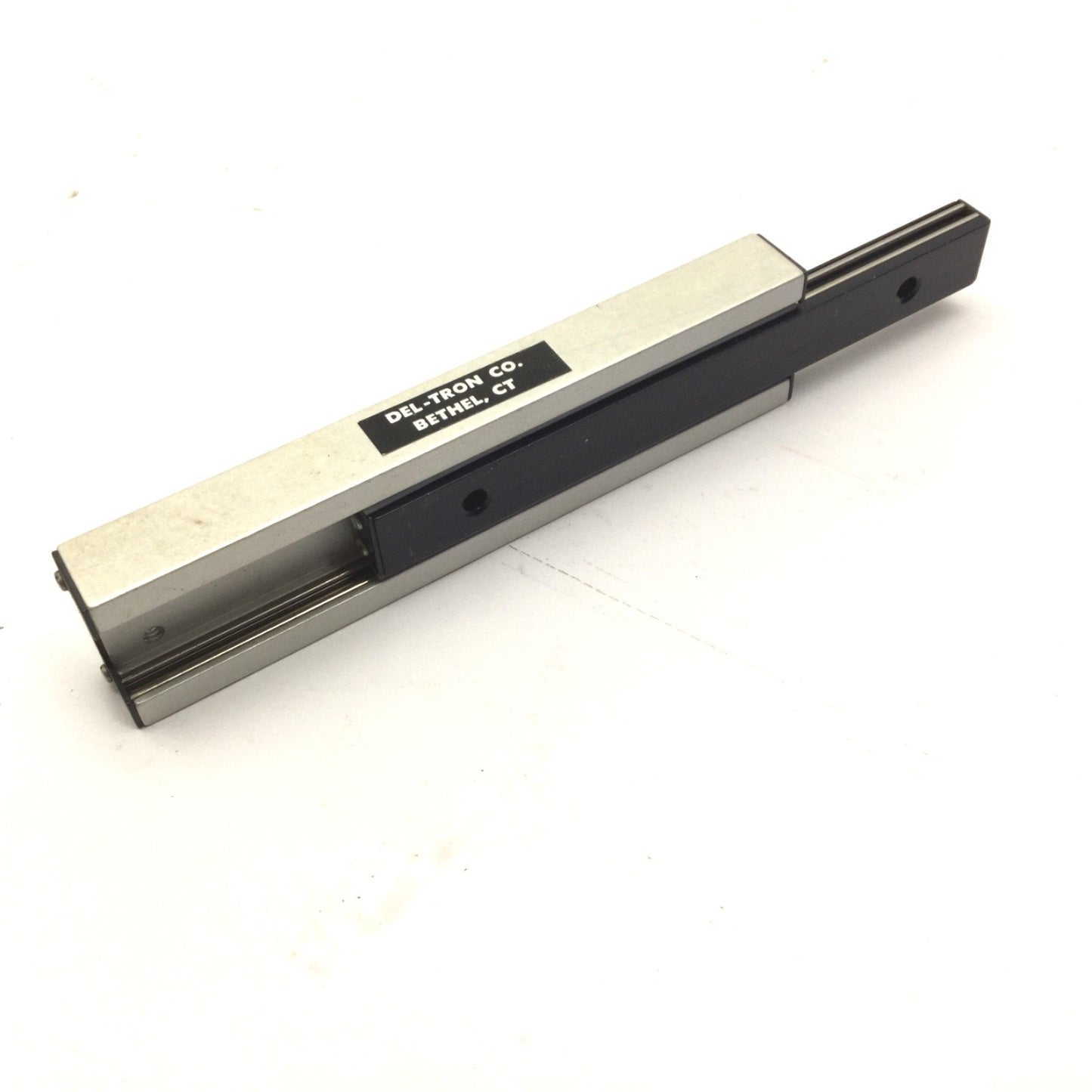 Used Del-Tron NA-4 Ball Bearing Slide 75mm Travel, 116mm Length, 27mm Width