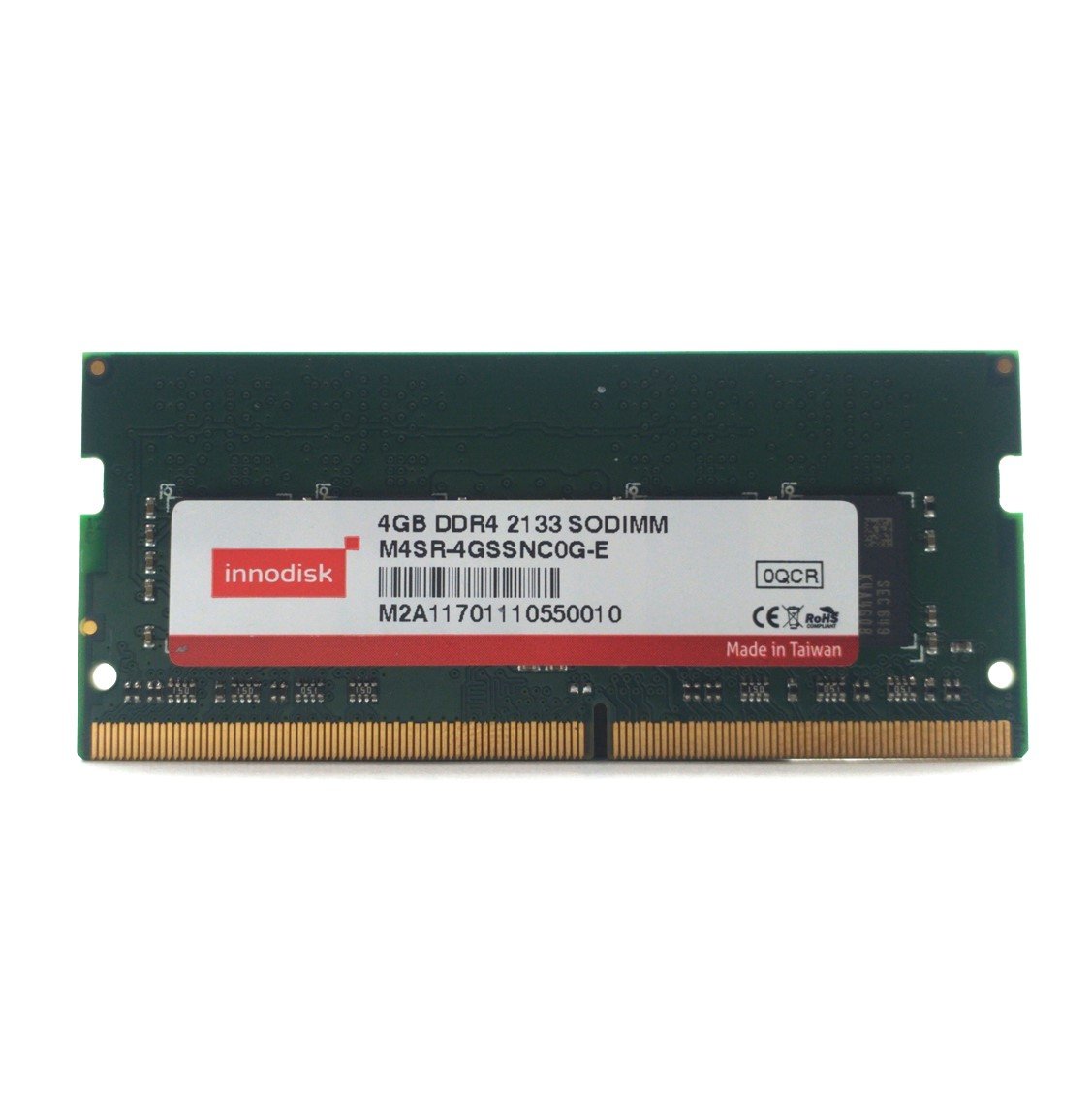 Used Innodisk M4SR-4GSSNC0G-E Memory/Ram 4GB DDR4-2133 SODIMM 260-Pin