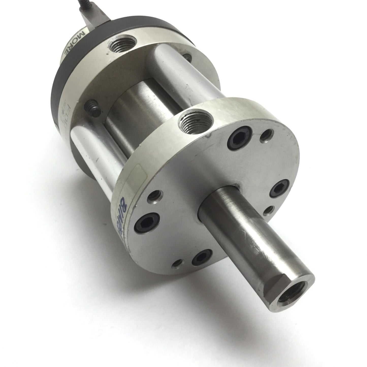 Used Bimba FOD-171.5-3 Flat-1 Pneumatic Cylinder, W/ Limiter, Bore: 1.5", 1.5" Stroke