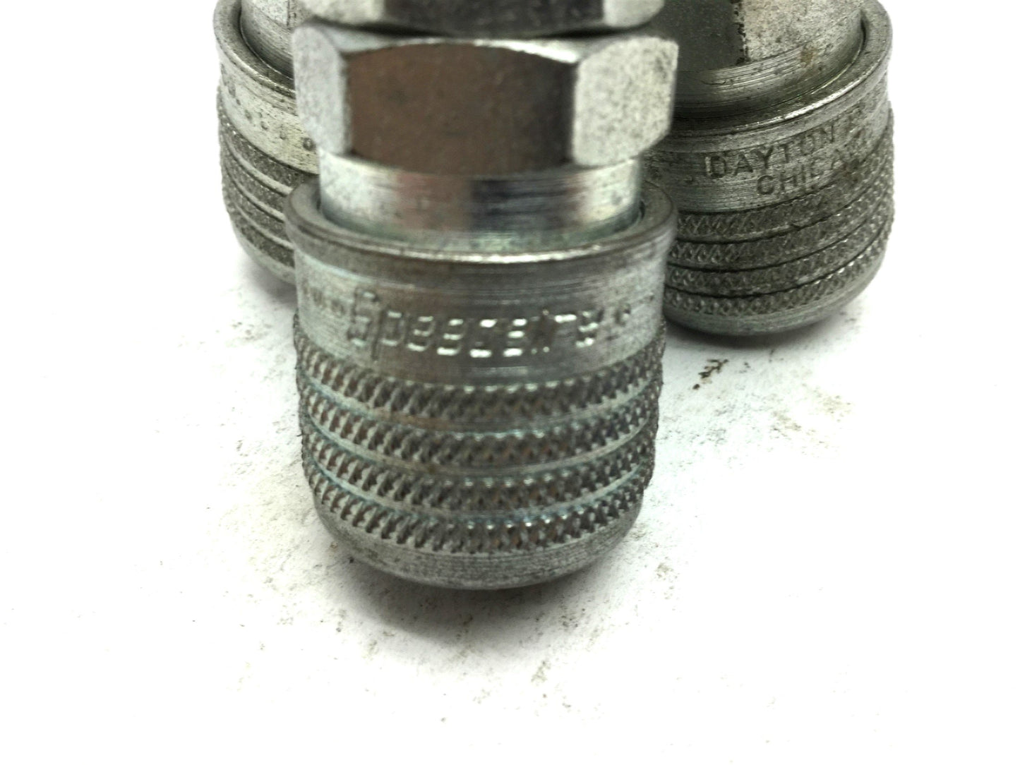 Used Dayton Speedaire Coupler Quick Disconnect Hose Splitter 1:3