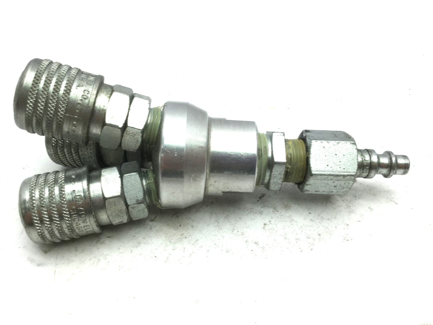Used Dayton Speedaire Coupler Quick Disconnect Hose Splitter 1:3