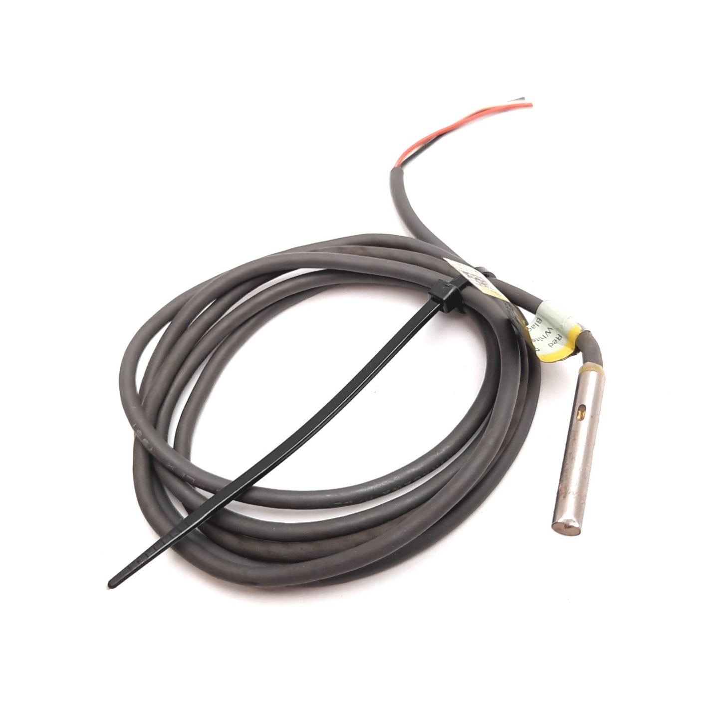 Used Omron E2E-CR8C1 Inductive Proximity Sensor, Range 0.8mm, NPN-NO, 10-30V