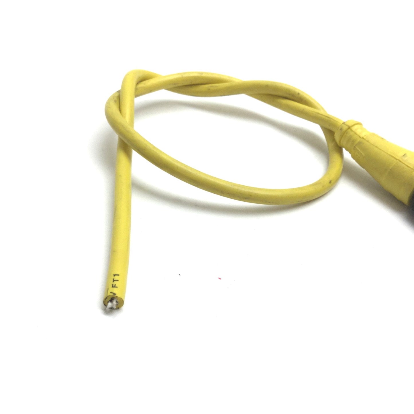 Used Omron E2E-X1R5E1-M1 Inductive Proximity Sensor, Range: 1.5mm, With Cable