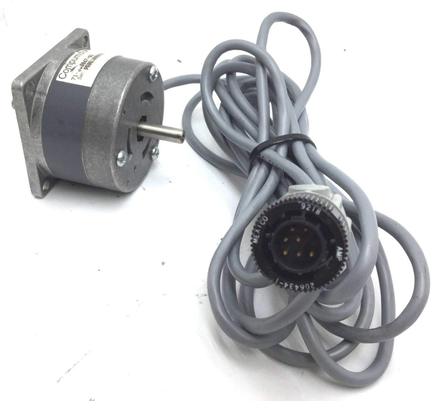 Used Parker 71-003867-02 Compumotor Step Motor, Shaft: 0.25", NEMA 23 Mount