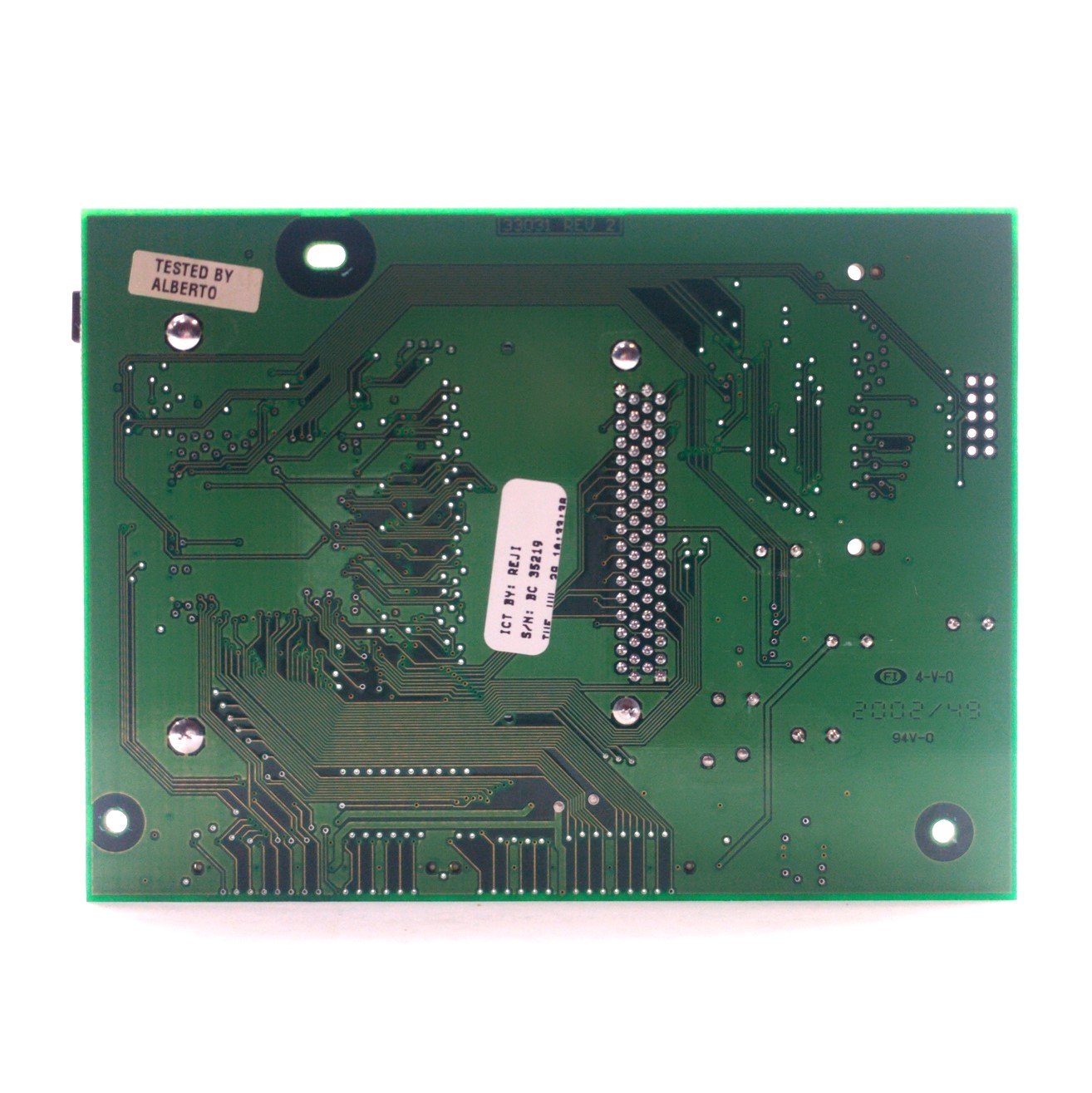 Used Zebra 33037 Rev 2 Compact Flash/PCMCIA Board, For 170XiIII+ Printer