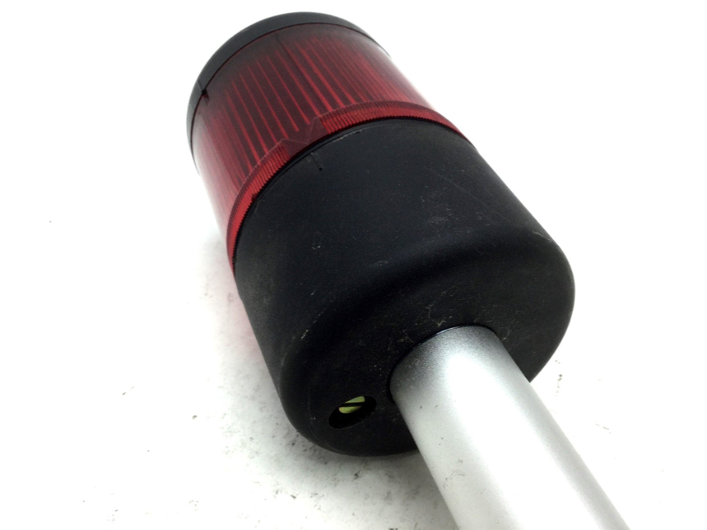 Used Telemecanique XVA-LC3 68mm Stack Light Tower, Red, Rod: 30"